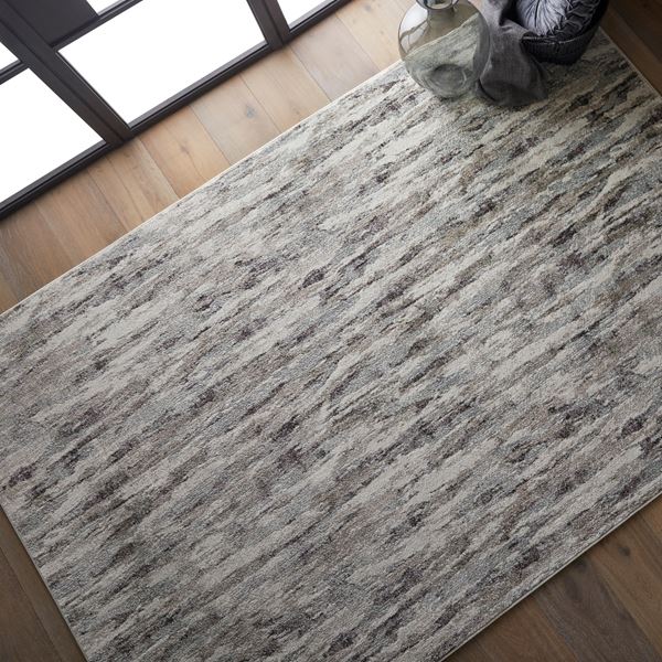 Sanford 8322W Modern Abstract Rug in Grey Multi - Grey